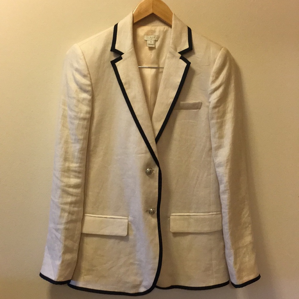 J. Crew Linen Blazer - never been worn